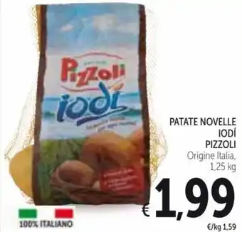 Pizzoli Iodí Patate Novelle 1,25 kg