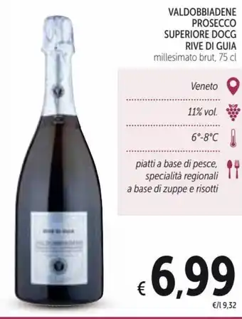 Rive di Guia Valdobbiadene Prosecco Superiore DOCG 75 cl