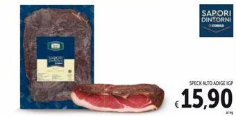 Spazio Conad Sapori & Dintorni Speck Alto Adige IGP offerta