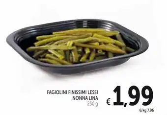 Spazio Conad Nonna Lina Fagiolini Finissimi Lessi 250 g offerta