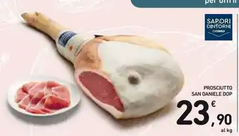 Spazio Conad Sapori & Dintorni Prosciutto San Daniele DOP offerta