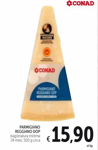 Spazio Conad Conad Parmigiano Reggiano DOP 500 g offerta