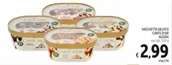 Spazio Conad Algida Carte D'Or Vaschetta Gelato 500 g offerta