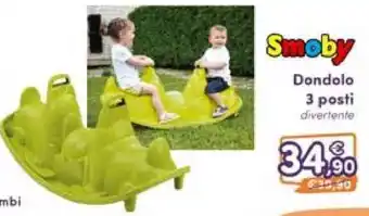 Smoby Dondolo 3 Posti