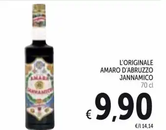 Spazio Conad Jannamico L'Originale Amaro D'Abruzzo 70 cl offerta