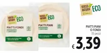 Spazio Conad Piatti Piani o Fondi 35 pezzi offerta