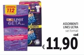 Spazio Conad Lines Seta Ultra Assorbenti offerta