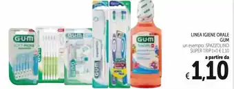 Spazio Conad Gum Linea Igiene Orale offerta