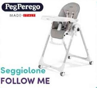 B di Bimbi PegPerego Seggiolone Follow Me offerta