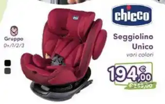 chicco Seggiolino Unico