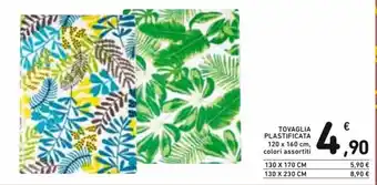 Spazio Conad Tovaglia Plastificata 120 x 160 cm offerta