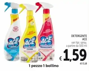 Spazio Conad Ace Detergente 500 ml offerta