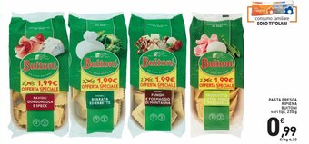 Spazio Conad Buitoni Pasta Fresca Ripiena 230 g offerta