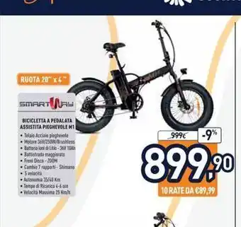 Unieuro Bicicletta offerta