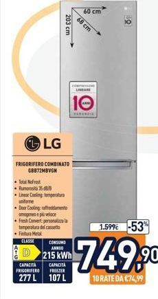 Unieuro Frigorifero combinato offerta