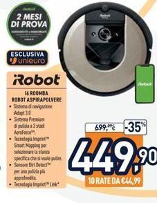 Unieuro Robot aspirapolvere offerta