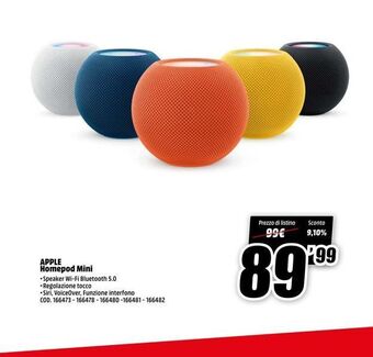 MediaWorld Bluetooth offerta