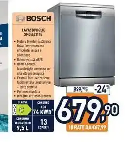 Unieuro Lavastoviglie offerta