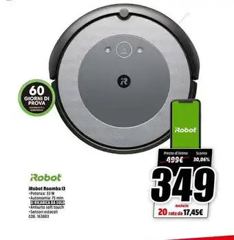 MediaWorld Ricarica robot offerta