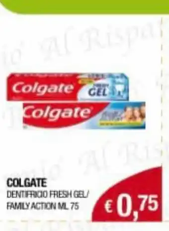 Dentifricio colgate 75ml