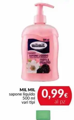 Sapone liquido mil mil 500ml