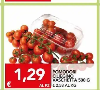 Pomodorini ciliegino vaschetta 500 g