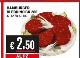 Hamburger di equino
