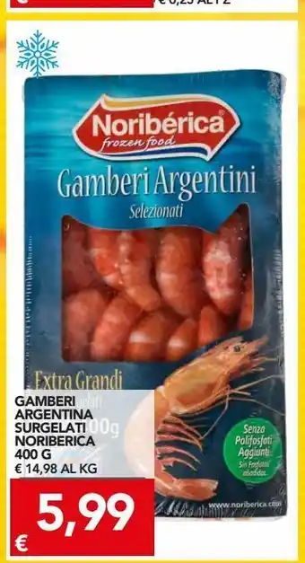 TuoDi Gamberi argentini surgelati noriberica offerta