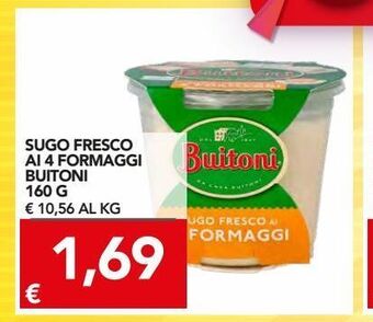 Sugo fresco ai 4 formaggi buitoni 160 g