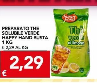 Preparato the solubile verde happy hand busta 1 kg