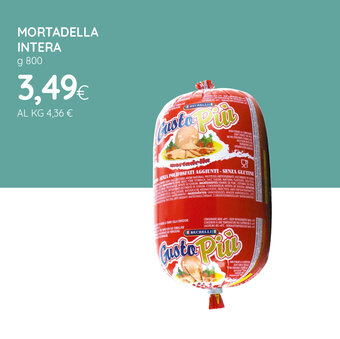 Mortadella Intera g 800