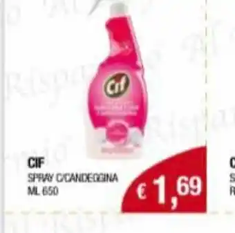 Sgrassatore spray cif 650ml