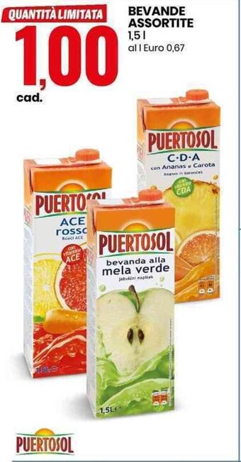 Puertosol Bevande Assortite 1,5 L