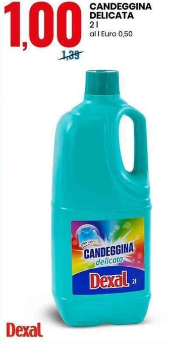 Eurospin Dexal Candeggina Delicata 2 l offerta