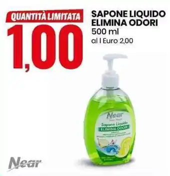 Eurospin Near Sapone Liquido Elimina Odori 500 ml offerta