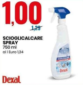 Eurospin Dexal Scioglicalcare Spray 750 ml offerta