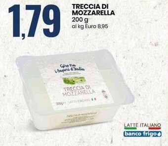 Eurospin Giro tra i Sapori Treccia Di Mozzarella 200 g offerta
