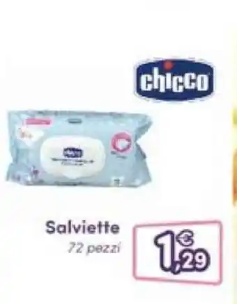 chicco Salviette 72 pezzi