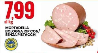 Eurospin Mortadella Bologna IGP Con/Senza Pistacchi offerta