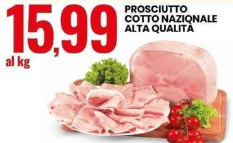 Eurospin Prosciutto Cotto Nazionale Alta Qualità offerta