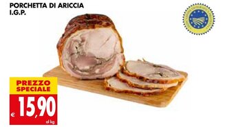 Porchetta di Ariccia I.G.P.
