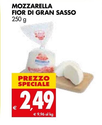 Tigros Mozzarella Fior di Gran Sasso 250 g offerta