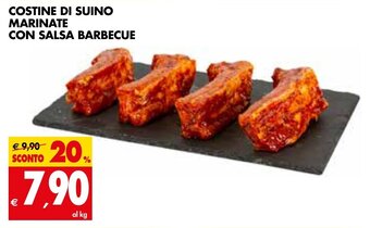 Tigros Costine Di Suino Marinate con Salsa Barbecue offerta