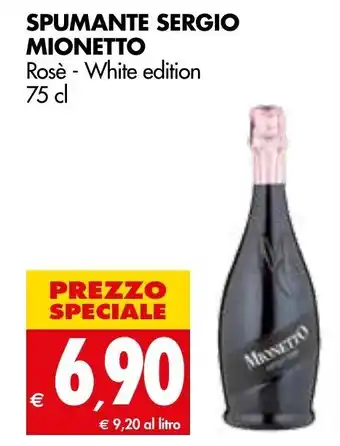 Tigros Moinetto Spumante Sergio 75 cl offerta