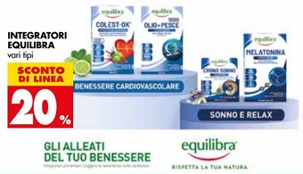 Tigros Equilibra Integratori vari tipi offerta