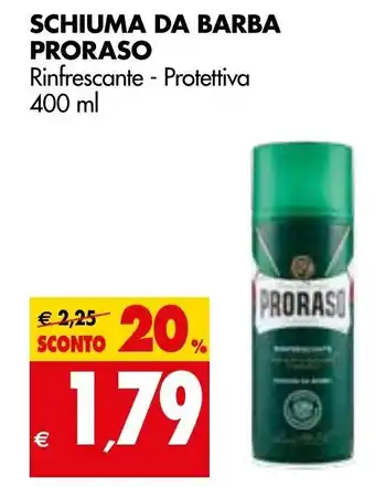Tigros Proraso Schiuma da Barba 400 ml offerta
