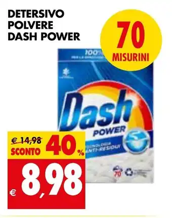 Tigros Dash Power Detersivo Polvere offerta