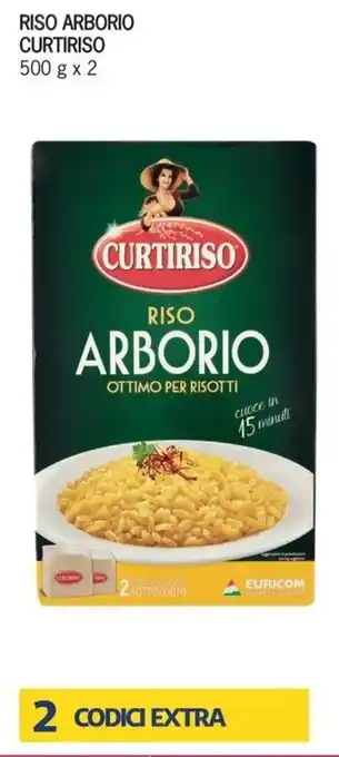 Iper Tosano Curtiso Riso Arborio 500 g x 2 offerta