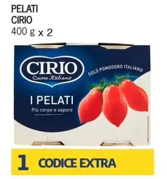 Cirio Pelati 400 g x 2