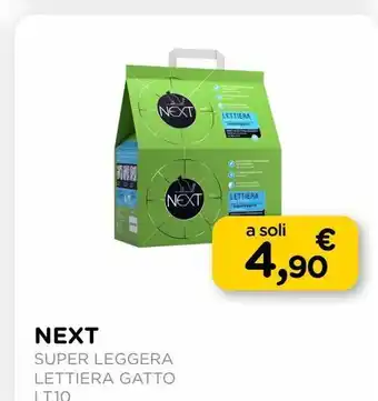 Next super leggera lettiera gatto lt.10